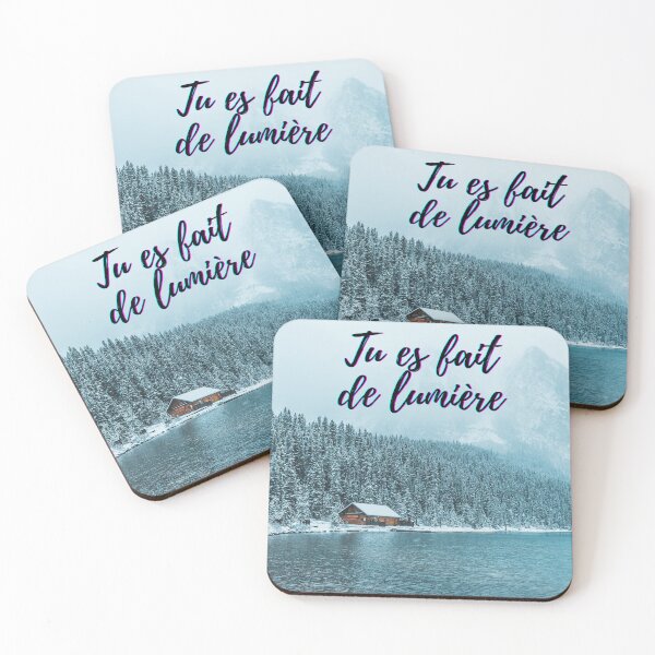 Item preview, I am made of light - popular french quotes theme gifts  designed and sold by RebelliousRosee.