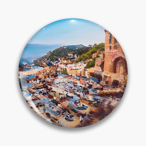 Item preview, 12th century castle in Tossa De Mar; Spain designed and sold by fizzribbit.