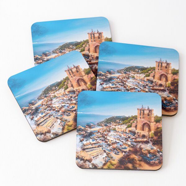 Item preview, 12th century castle in Tossa De Mar; Spain designed and sold by fizzribbit.