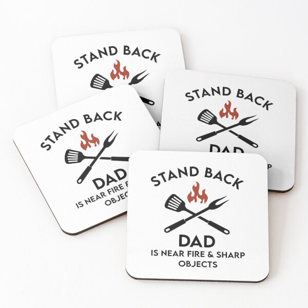 Item preview, Stand back dad is near fire and sharp objects designed and sold by cloudyydesigns.