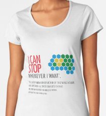 I Can Quit Anytime, But First... Civilization Game Women's Premium T-Shirt