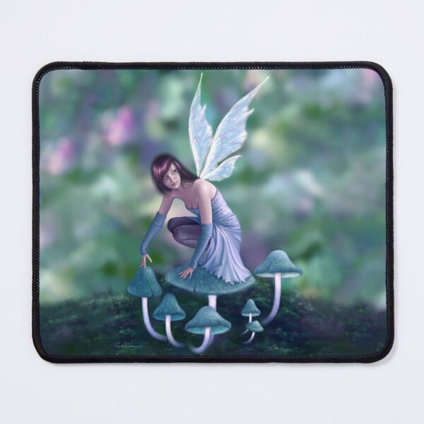 Item preview, Periwinkle Mushroom Fairy designed and sold by silverstars.