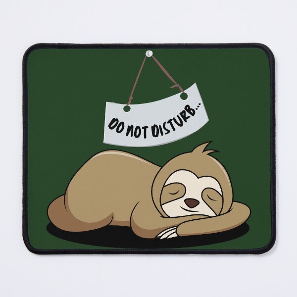 Item preview, Do Not Disturb (Sloth) designed and sold by ThePeanutSeries.