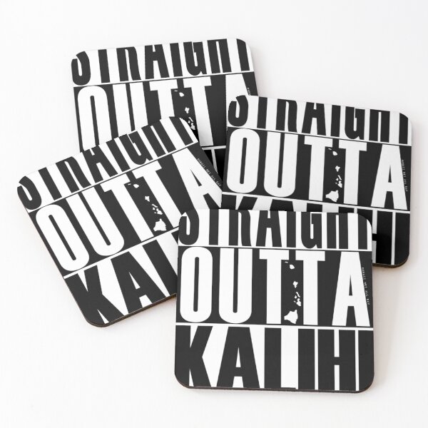 Item preview, Straight Outta Kalihi (black) by Hawaii Nei All Day designed and sold by zuckyimadaraw.