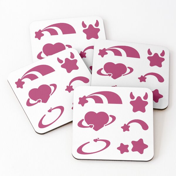 Item preview, Cute Stars and Hearts Pink Pack designed and sold by everything4eva.