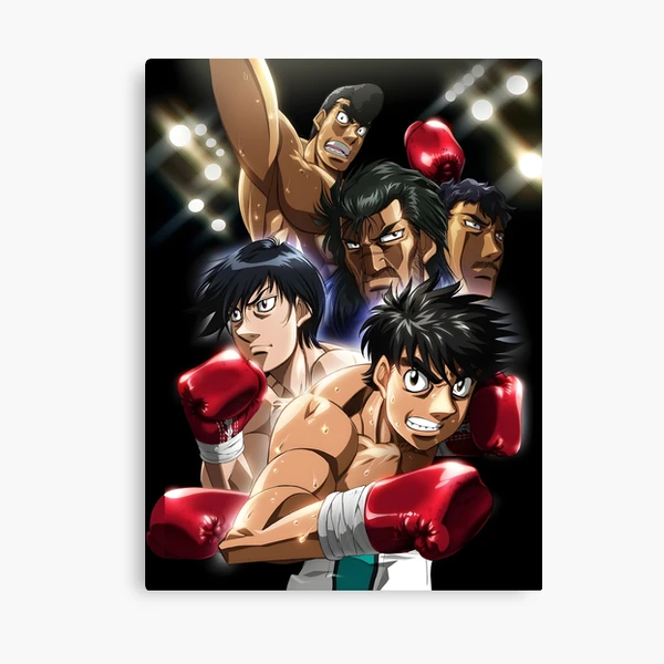 Hajime No Ippo characters Canvas Print for Sale by Supa4Cases