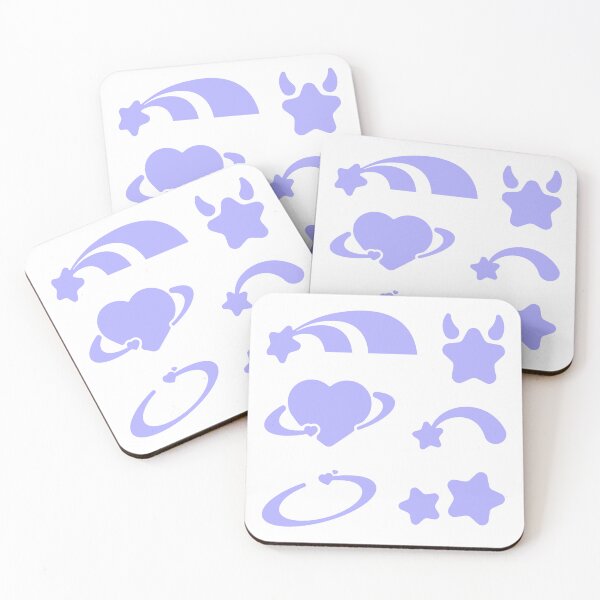 Item preview, Cute Stars and Hearts Purple Pack designed and sold by everything4eva.