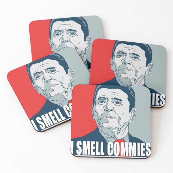 Item preview, I Smell Commies Funny Ronald Reagan designed and sold by yvatdso.