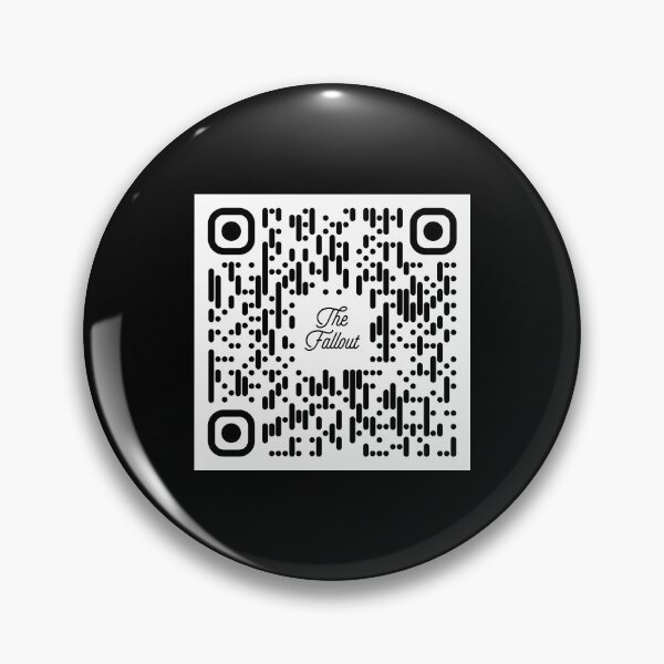 Item preview, The Fallout QR Code designed and sold by FandomPlanet.