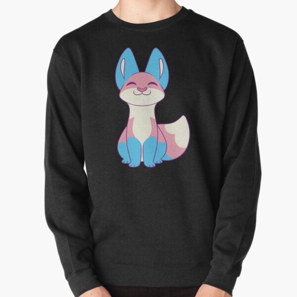Trans Pride Fox Pullover Sweatshirt