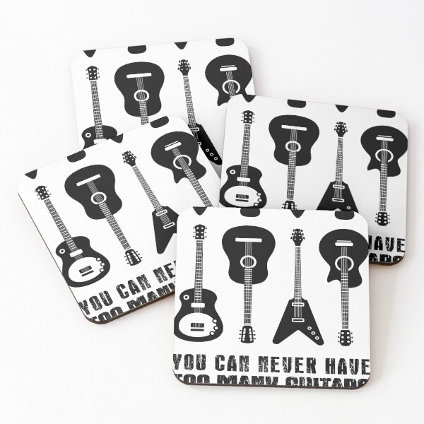 Item preview, You can never have enough guitars! E-guitar, bass guitar or western guitar for all proud musicians designed and sold by Gordenwear.