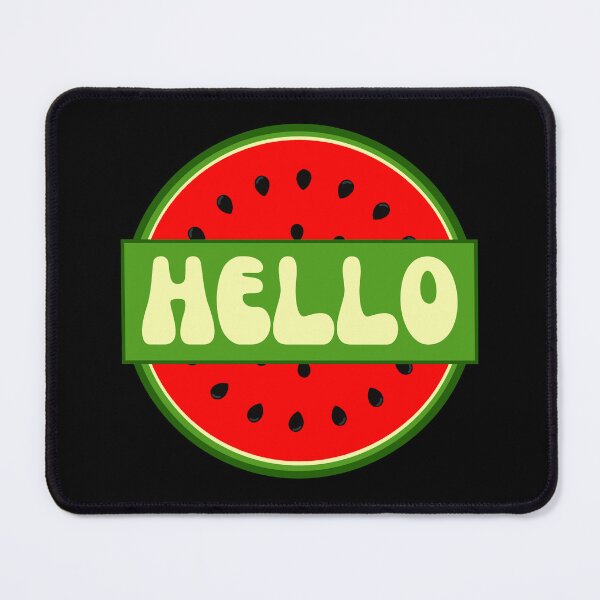 Item preview, Hello Summer Watermelon designed and sold by Tanya Mihe.