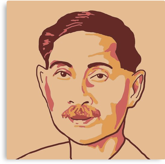 Munshi premchand pencil sketch — 1