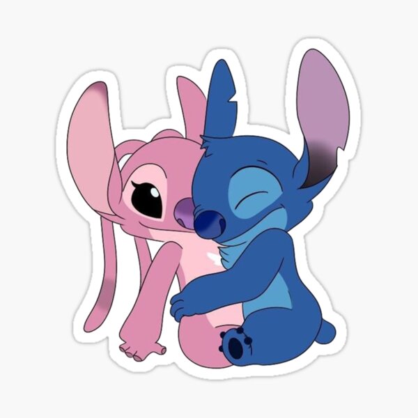 Stitch & Angel by nykos  Stitch and angel, Disney sticker, Lelo