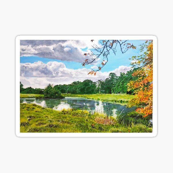 Charlecote Lake Sticker