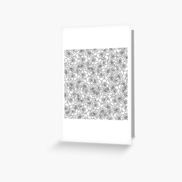Color Me Rose Wall Greeting Card