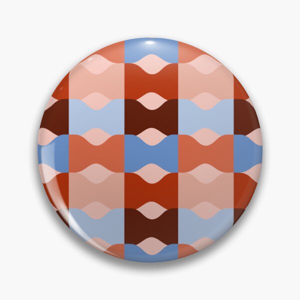 Item preview, Blue 70's retro design designed and sold by Acolors.