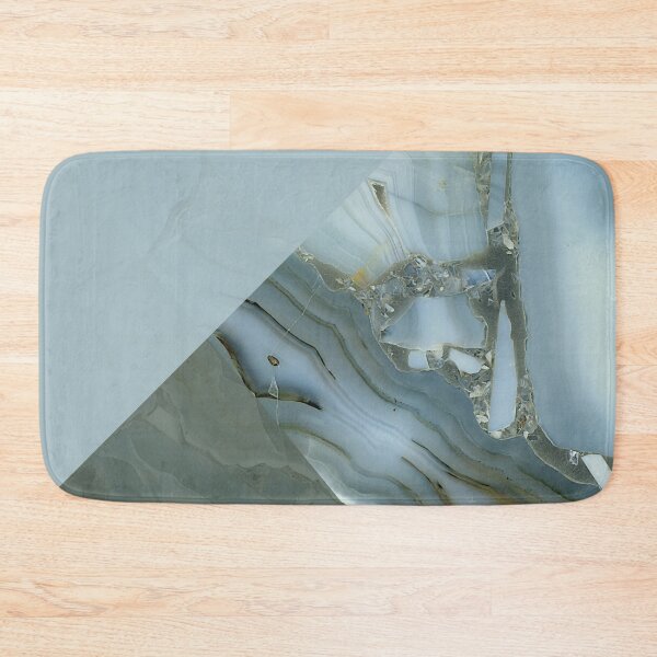 Item preview, modern turqouise blue marble pattern designed and sold by Beeroclock.