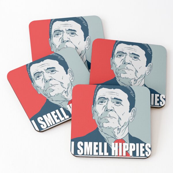 Artikelvorschau, Ich rieche Hippies Funny Ronald Reagan entworfen und verkauft von yvatdso.