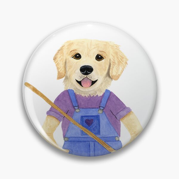 Item preview, Digger the Garden Dog designed and sold by PawsInTheGarden.