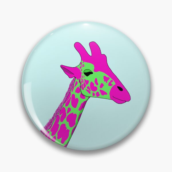 Artikelvorschau, Neon-Giraffe entworfen und verkauft von Geometrico22.