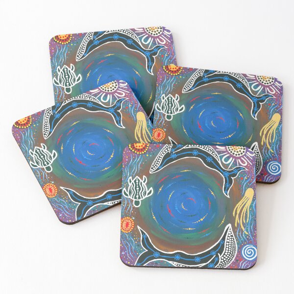 Item preview, Whales on the Reef designed and sold by MickAndoDesigns.