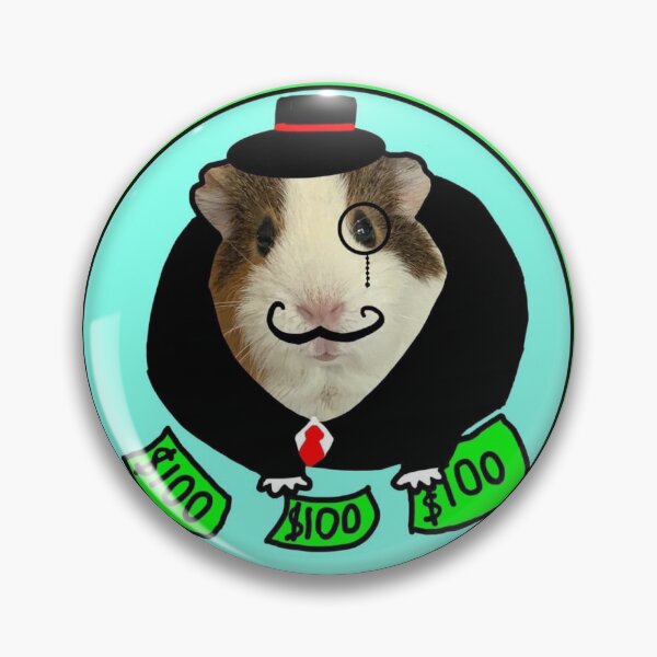 Item preview, Rich guinea pig designed and sold by BonnieButterfly.