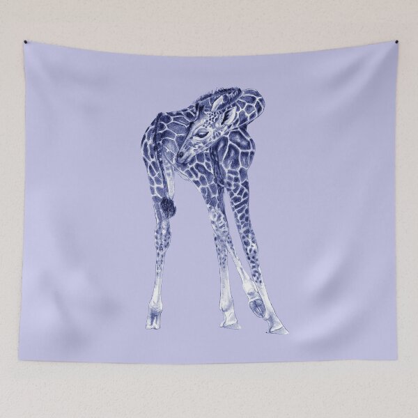 Item preview, Head to tail - blue colorized version designed and sold by SylvieG18.