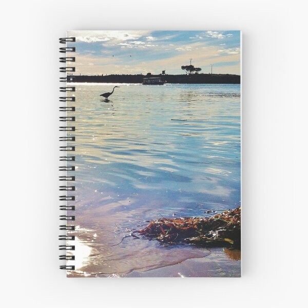 Item preview, Great Heron and Pelican in the Harbor designed and sold by Nalinne Jones.