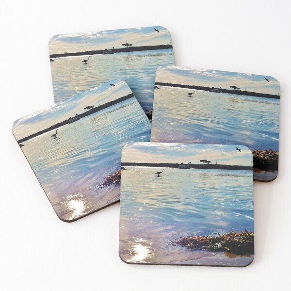 Item preview, Great Heron and Pelican in the Harbor designed and sold by Nalinne Jones.