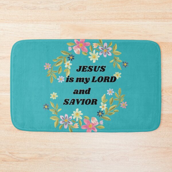 Item preview, Jesus is My LORD and Savior - Flower design designed and sold by Maylene1.