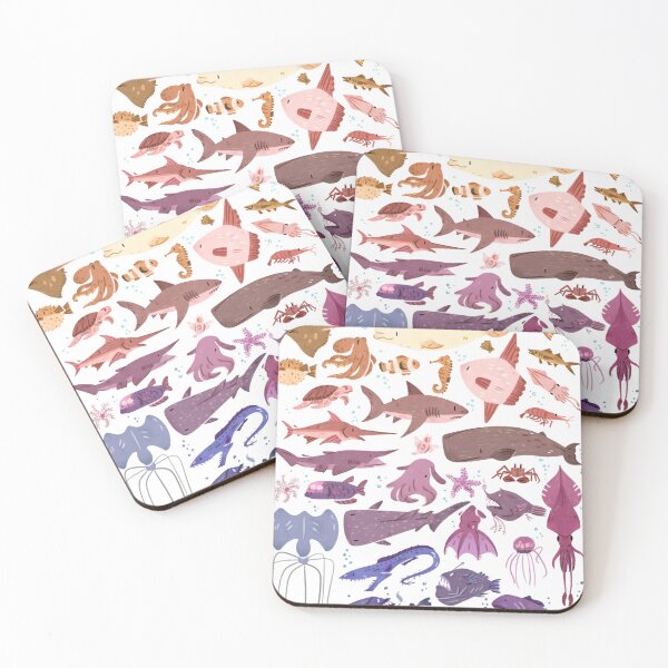 Item preview, rainbow of sea beasts designed and sold by MdelmarEspinosa.