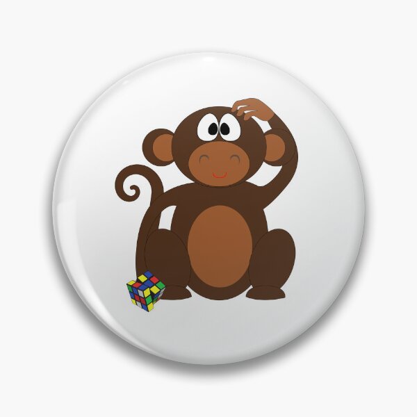 Item preview, MONKEY STUMPED BY RUBIKS CUBE designed and sold by DomGDesign.