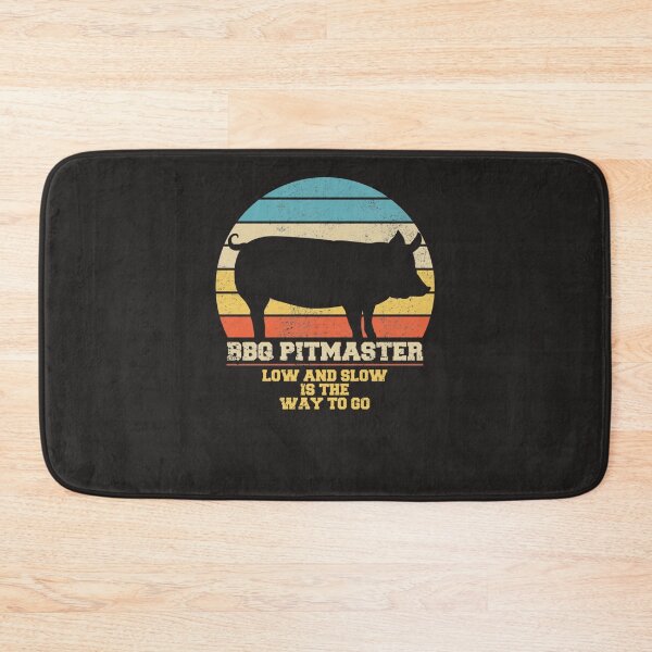Item preview, BBQ Pitmaster Low And Slow Is The Way To Go Retro Distressed designed and sold by ghaorstcyr.