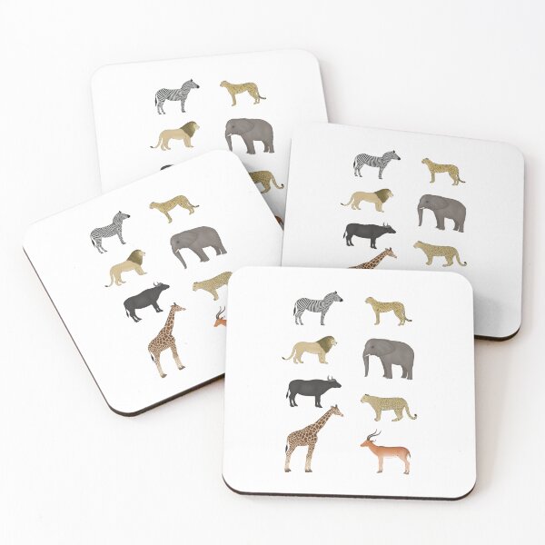 Item preview, animals of africa carnivores and herbivores designed and sold by Jumty13.