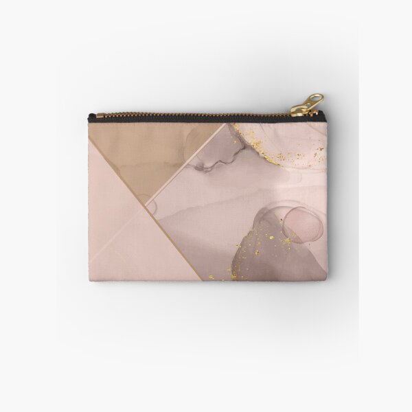 Item preview, modern brown and gold luxury marble pattern designed and sold by Beeroclock.