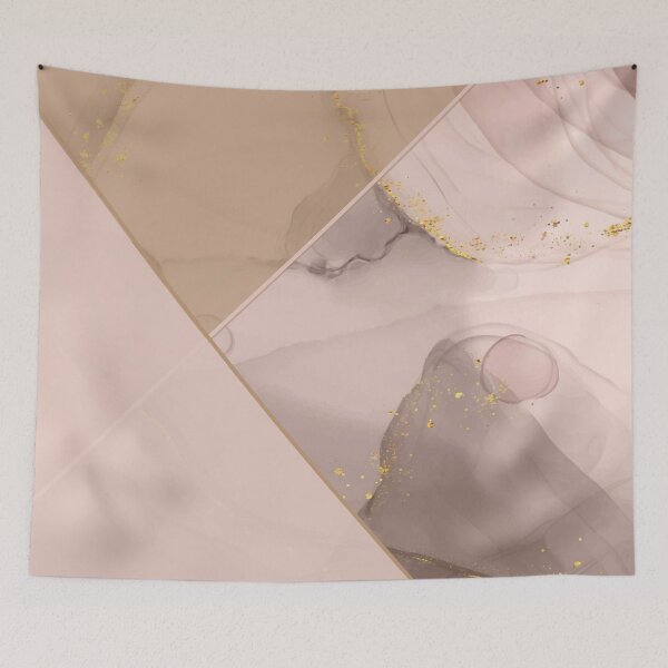 Item preview, modern brown and gold luxury marble pattern designed and sold by Beeroclock.