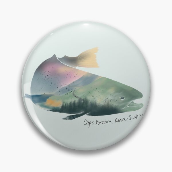 Item preview, CAPE BRETON SALMON designed and sold by saltyteesandco.