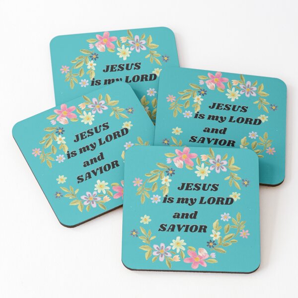 Item preview, Jesus is My LORD and Savior - Flower design designed and sold by Maylene1.