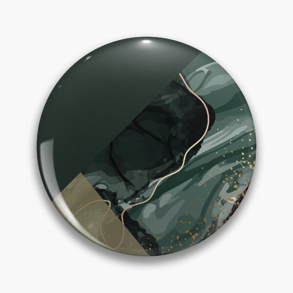 Item preview, dark green and gold luxury marble pattern designed and sold by Beeroclock.