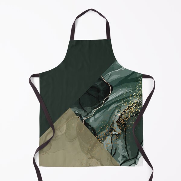 Item preview, dark green and gold luxury marble pattern designed and sold by Beeroclock.