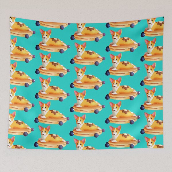 Item preview, Toast, The Pancake Corgi Dog designed and sold by whyzeewhy.