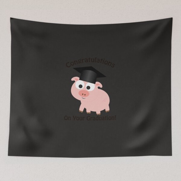 Item preview, Congratulations on Your Graduation Pig designed and sold by hieberala.