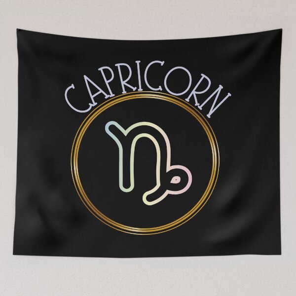 Item preview, Capricorn Zodiac Symbol with Border designed and sold by Hellofriendco.