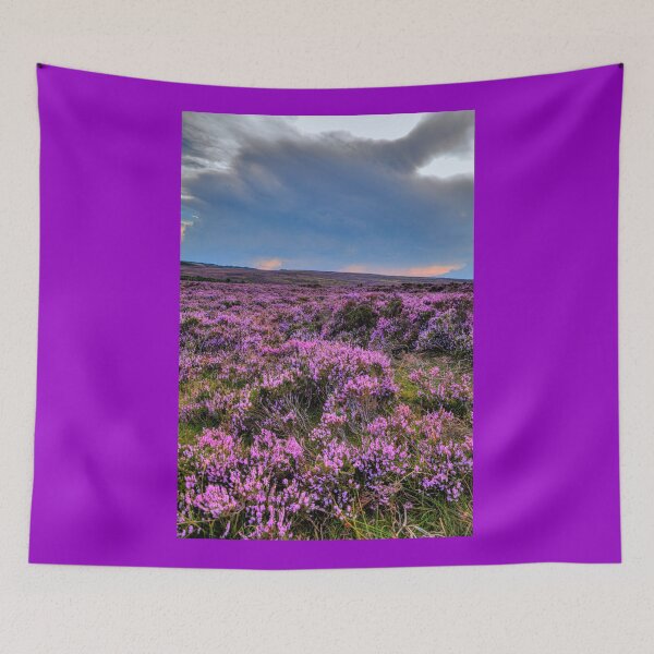 Item preview, Storm brewing Over Pink Heather On The Yorkshire Moors designed and sold by Paul Thompson Photography.
