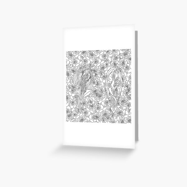 Color Me Mythic Greeting Card