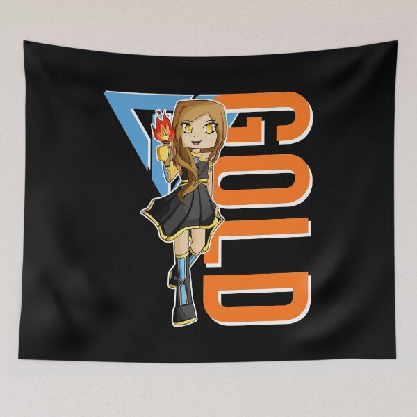 Item preview, Gold gamer Itsfunneh Funneh Krew gamer fan art 2022 birthday party designed and sold by Infdesigner.