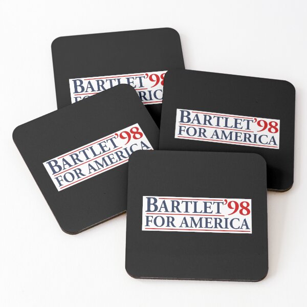 Item preview, Bartlet for America Slogan Poster designed and sold by florekleckm.
