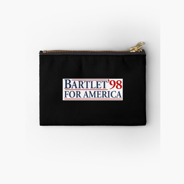 Aperçu de l'œuvre Bartlet pour l'Amérique Slogan Poster créée et vendue par florekleckm.