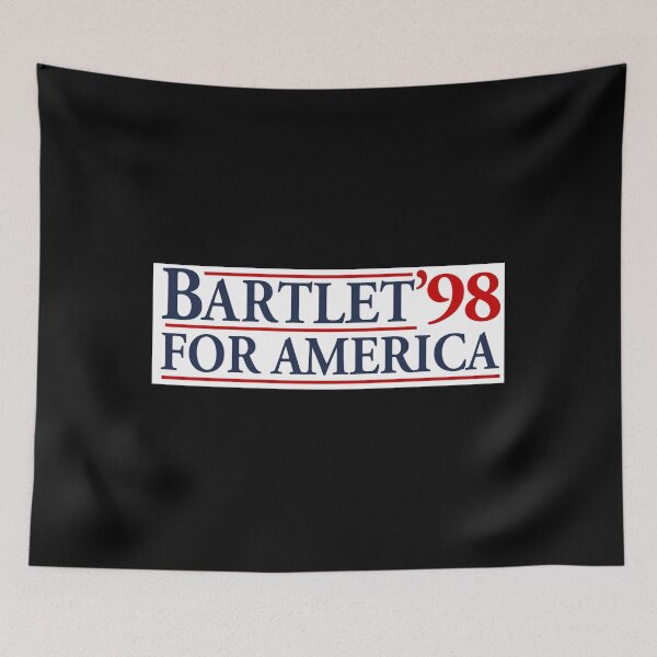 Item preview, Bartlet for America Slogan Poster designed and sold by florekleckm.